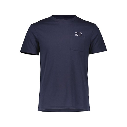 asics Koszulka w kolorze granatowym S wyprzedaż Limango Polska