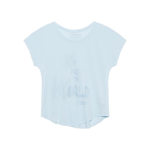True Religion Koszulka w kolorze błękitnym ze sklepu Limango Polska w kategorii Bluzki damskie - zdjęcie 163789469