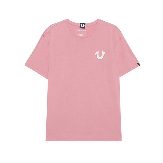True Religion Koszulka w kolorze jasnoróżowym ze sklepu Limango Polska w kategorii T-shirty męskie - zdjęcie 163789498