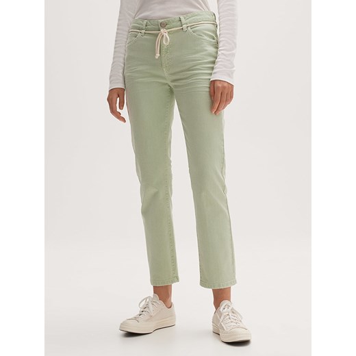 OPUS Dżinsy "Louis" - Regular fit - w kolorze jasnozielonym Opus 38/L28 promocja Limango Polska