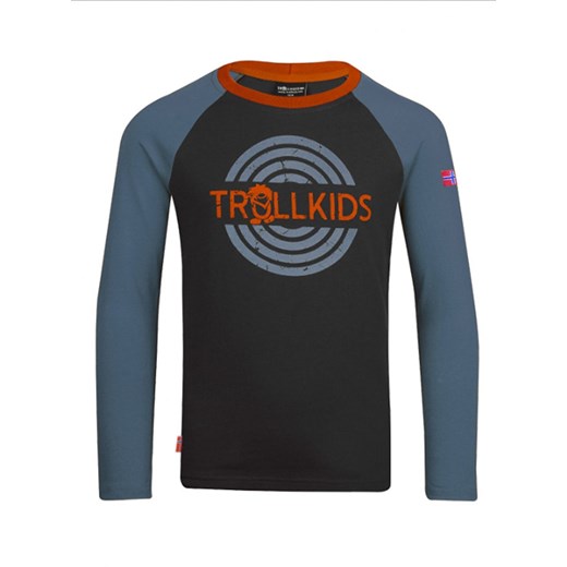 Trollkids Koszulka &quot;Preikestolen&quot;  w kolorze granatowo-błękitnym ze sklepu Limango Polska w kategorii T-shirty chłopięce - zdjęcie 163791209