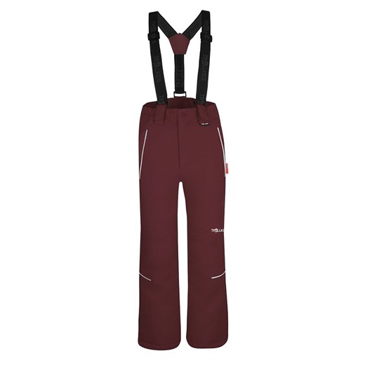 Trollkids Spodnie narciarskie &quot;Holmenkollen&quot; - Slim fit - w kolorze fioletowym ze sklepu Limango Polska w kategorii Spodnie chłopięce - zdjęcie 163791438