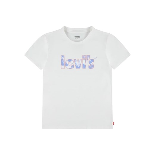 Levi&apos;s Kids Koszulka w kolorze białym ze sklepu Limango Polska w kategorii Bluzki dziewczęce - zdjęcie 163791756
