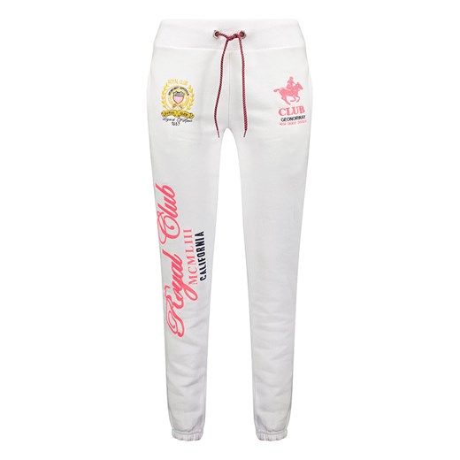 Geographical Norway Spodnie dresowe &quot;Manille&quot; w kolorze białym ze sklepu Limango Polska w kategorii Spodnie damskie - zdjęcie 163792699