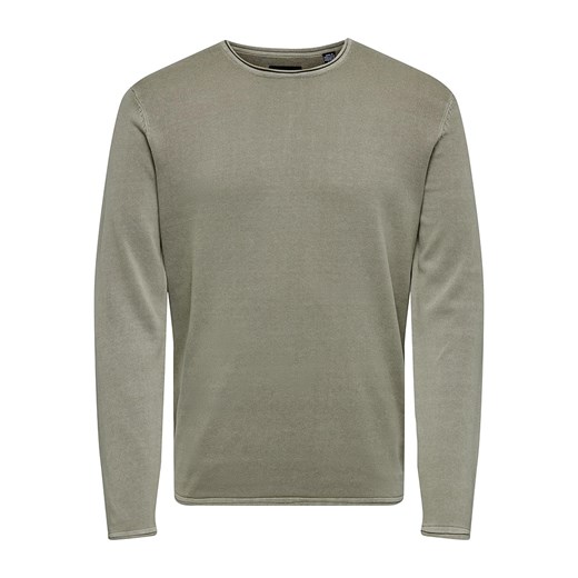 ONLY &amp; SONS Sweter &quot;Garson&quot; w kolorze beżowym ze sklepu Limango Polska w kategorii Swetry męskie - zdjęcie 163793216