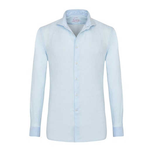 Camicissima Lniana koszula - Comfort fit - w kolorze błękitnym Camicissima 45 okazja Limango Polska