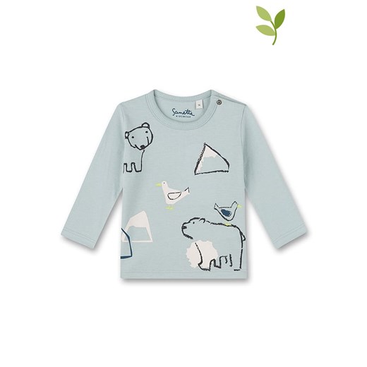 Sanetta Kidswear Koszulka w kolorze błękitnym 62 promocja Limango Polska