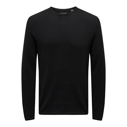 ONLY &amp; SONS Sweter &quot;Panter&quot; w kolorze czarnym ze sklepu Limango Polska w kategorii Swetry męskie - zdjęcie 163794445