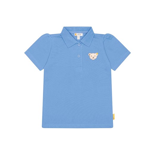 Steiff Koszulka polo w kolorze niebieskim Steiff 92 okazyjna cena Limango Polska