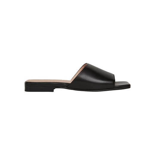 Marc O&apos;Polo Shoes Skórzane klapki w kolorze czarnym 38 okazyjna cena Limango Polska