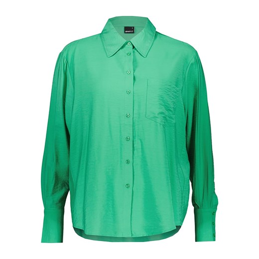 Gina Tricot Koszula w kolorze zielonym ze sklepu Limango Polska w kategorii Koszule damskie - zdjęcie 163797827
