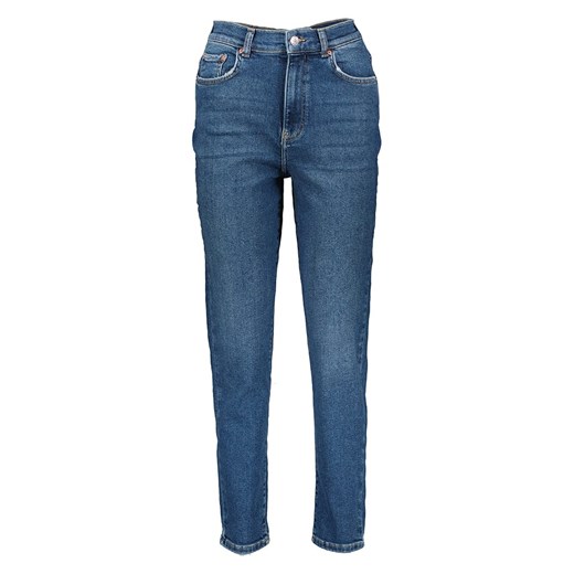 Gina Tricot Dżinsy - Mom fit - w kolorze niebieskim ze sklepu Limango Polska w kategorii Jeansy damskie - zdjęcie 163797869