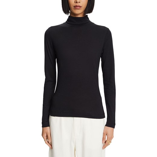 ESPRIT Koszulka w kolorze czarnym ze sklepu Limango Polska w kategorii Bluzki damskie - zdjęcie 163799055