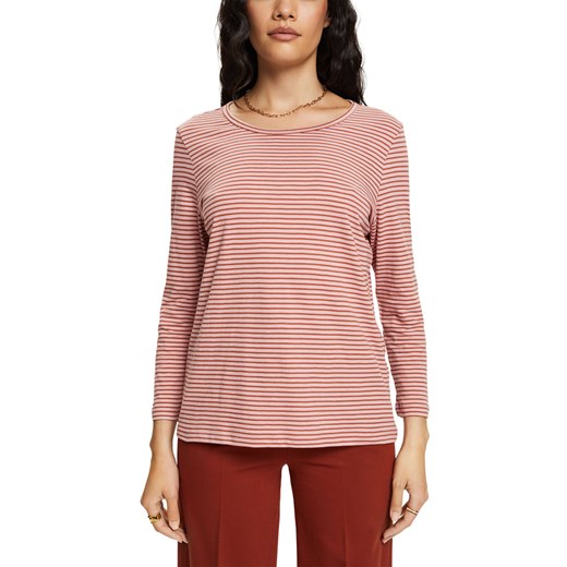 ESPRIT Koszulka w kolorze różowym ze sklepu Limango Polska w kategorii Bluzki damskie - zdjęcie 163799099