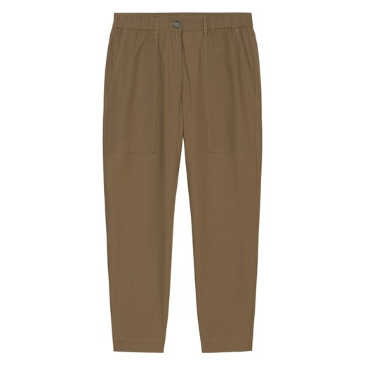 Marc O&apos;Polo Spodnie w kolorze brązowym ze sklepu Limango Polska w kategorii Spodnie damskie - zdjęcie 163799777