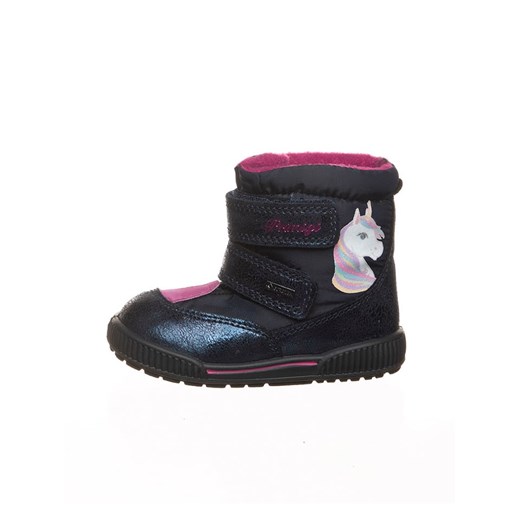 Primigi Botki zimowe w kolorze granatowym ze sklepu Limango Polska w kategorii Buty zimowe dziecięce - zdjęcie 163801365