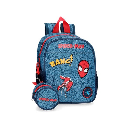 Spiderman Plecak w kolorze niebieskim - 21 x 25 x 10 cm Spiderman onesize Limango Polska wyprzedaż
