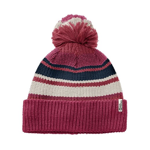 Jack Wolfskin Czapka w kolorze różowo-kremowo-niebieskim ze sklepu Limango Polska w kategorii Czapki dziecięce - zdjęcie 163813075
