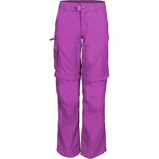 Trollkids Spodnie trekkingowe Zipp-Off &quot;Oppland&quot; - Regular fit - w kolorze fioletowym ze sklepu Limango Polska w kategorii Spodnie dziewczęce - zdjęcie 163813747