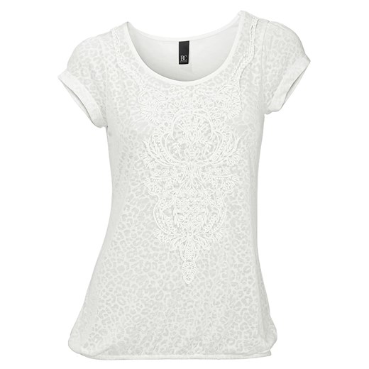 Heine Koszulka w kolorze białym ze sklepu Limango Polska w kategorii Bluzki damskie - zdjęcie 163815025