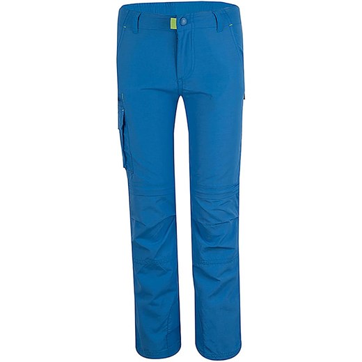 Trollkids Spodnie trekkingowe Zipp-Off &quot;Oppland&quot; - Slim fit - w kolorze niebieskim ze sklepu Limango Polska w kategorii Spodnie chłopięce - zdjęcie 163815187