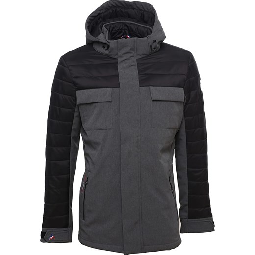 Peak Mountain Parka hybrydowa &quot;Cantheon&quot; w kolorze szarym ze sklepu Limango Polska w kategorii Parki męskie - zdjęcie 163815989