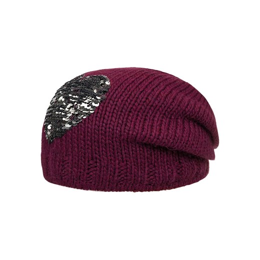 Döll Czapka banie w kolorze ciemnofioletowym ze sklepu Limango Polska w kategorii Czapki dziecięce - zdjęcie 163817518