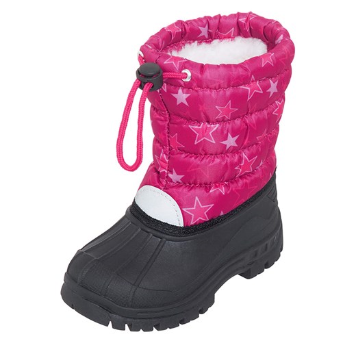 Playshoes Kozaki zimowe w kolorze różowo-czarnym Playshoes 30/31 okazja Limango Polska