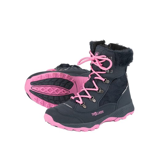 Trollkids Botki zimowe &quot;Hemsedal&quot; w kolorze granatowym Trollkids 34 promocyjna cena Limango Polska