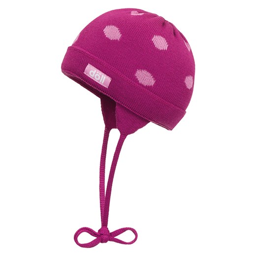 Döll Dzianinowa czapka w kolorze różowym ze sklepu Limango Polska w kategorii Czapki dziecięce - zdjęcie 163817935