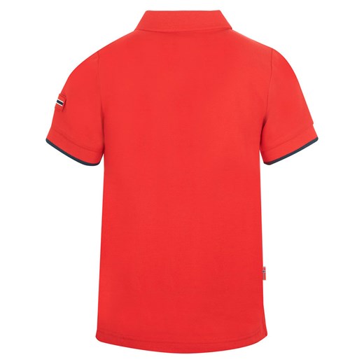 Trollkids Funkcyjna koszulka polo &quot;Bergen&quot; w kolorze czerwonym Trollkids 152 wyprzedaż Limango Polska