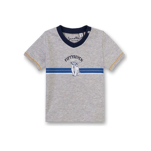 Sanetta Kidswear Koszulka w kolorze szarym ze sklepu Limango Polska w kategorii Koszulki niemowlęce - zdjęcie 163819339