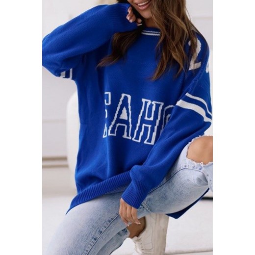 Bluza BANSEMA BLUE uniwersalny Ivet Shop promocja