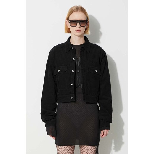 Rick Owens kurtka damska kolor czarny przejściowa ze sklepu PRM w kategorii Kurtki damskie - zdjęcie 163820995