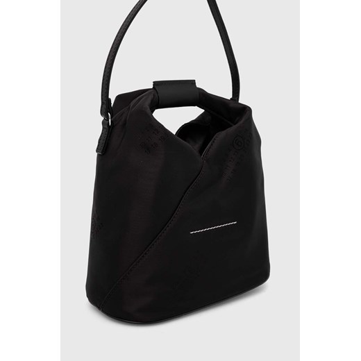 MM6 Maison Margiela torebka skórzana Handbag kolor czarny SB6WD0026 ONE wyprzedaż PRM