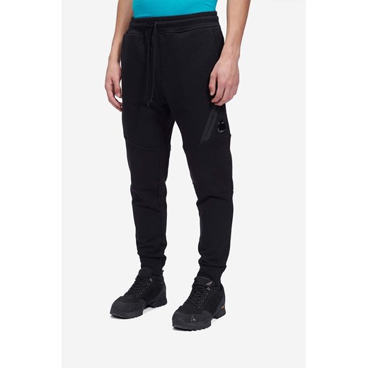 C.P. Company spodnie dresowe bawełniane Jogging Pant kolor czarny gładkie L PRM