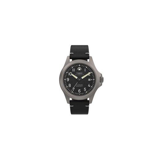 Timex Zegarek Expedition North Titanium Automatic TW2V54000 Czarny uniwersalny MODIVO