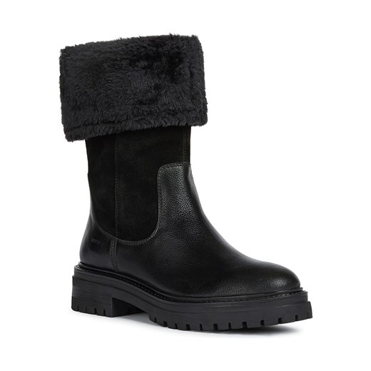 Geox Botki "Iridea" w kolorze czarnym Geox 40 wyprzedaż Limango Polska