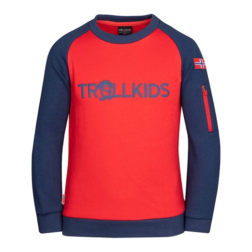 Trollkids Bluza &quot;Sandefjord&quot; w kolorze czerwonym ze sklepu Limango Polska w kategorii Bluzy chłopięce - zdjęcie 163825799