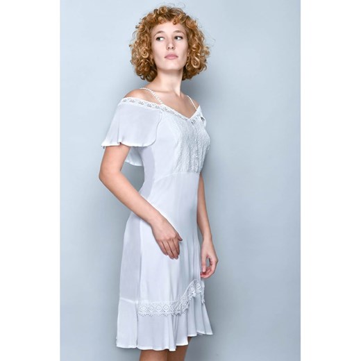 Tarifa Sukienka w kolorze białym Tarifa M Limango Polska okazyjna cena