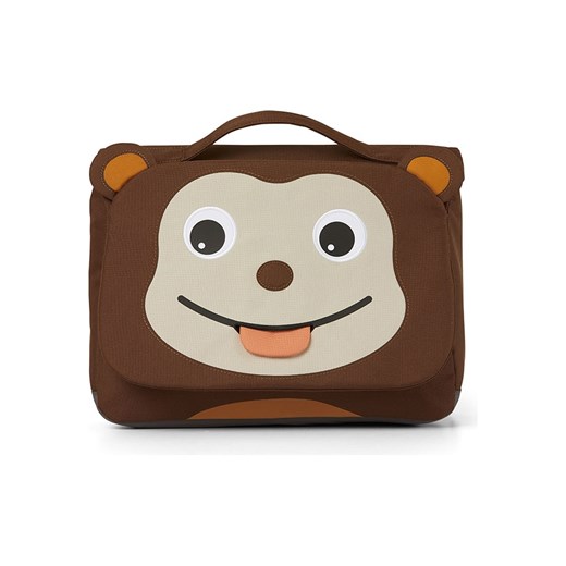 Affenzahn Tornister &quot;Monkey&quot; w kolorze brązowym - 31,5 x 23,5 x 7 cm ze sklepu Limango Polska w kategorii Plecaki dla dzieci - zdjęcie 163825946