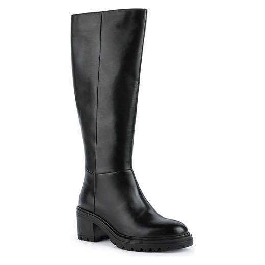 Geox Skórzane kozaki &quot;Damiana&quot; w jasnobrązowym Geox 39 promocja Limango Polska