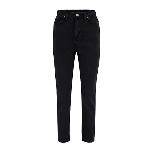 trendyol Dżinsy - Mom fit - w kolorze czarnym ze sklepu Limango Polska w kategorii Jeansy damskie - zdjęcie 163828696