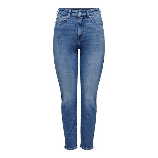 ONLY Dżinsy - Slim fit - w kolorze niebieskim ze sklepu Limango Polska w kategorii Jeansy damskie - zdjęcie 163831005