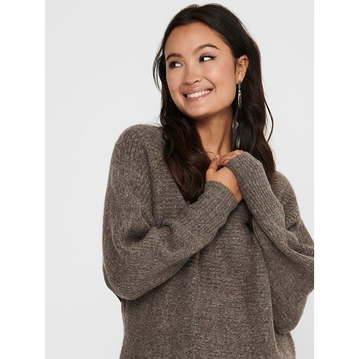Sweter damski ONLY z okrągłym dekoltem 