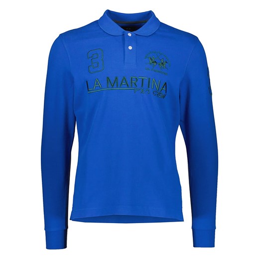 La Martina Koszulka polo w kolorze niebieskim ze sklepu Limango Polska w kategorii T-shirty męskie - zdjęcie 163832039