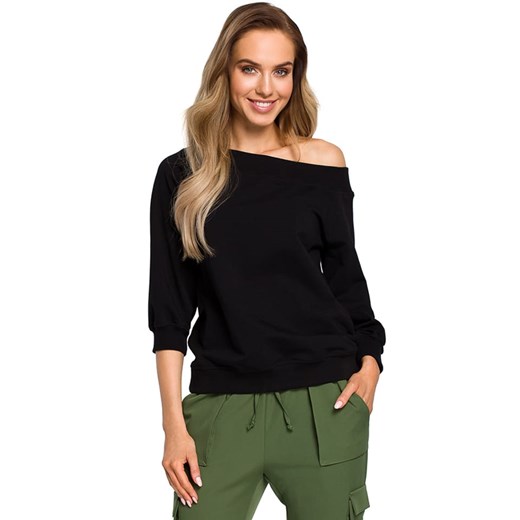 made of emotion Bluza w kolorze czarnym S/M okazja Limango Polska