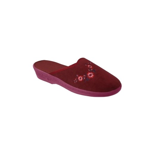 Befado obuwie damskie pu 219D480 czerwone ze sklepu ButyModne.pl w kategorii Kapcie damskie - zdjęcie 163848307