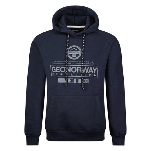Geographical Norway Bluza &quot;Gozalo&quot; w kolorze granatowym ze sklepu Limango Polska w kategorii Bluzy męskie - zdjęcie 163852047