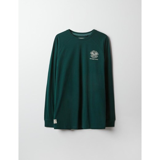 Bluzka OPEN STRAP LG Zielony S ze sklepu Diverse w kategorii T-shirty męskie - zdjęcie 163853179